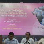 A thought-provoking presentation on rhino conservation was given in Assam, India, by Dr. Bibhab Talukdar on World Rhino Day 2012.
