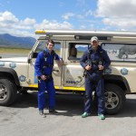 Rhino Africa joined up with the Skydive for Rhinos fundraiser for a special World Rhino Day jump. Photo courtesy of Rhino Africa.