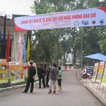 In Hanoi, Education for Nature-Vietnam joined CITES Vietnam, the US Embassy in Vietnam and other wildlife protection organizations, in a World Rhino Day ceremony. Photo courtesy of Education for Nature-Vietnam (ENV).