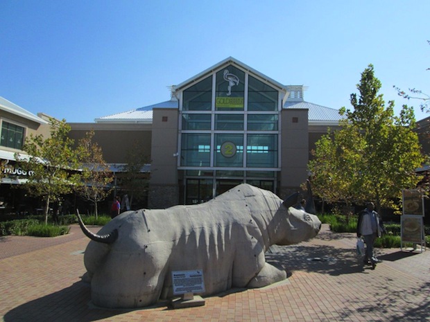 Mapompana is one of the largest solid concrete rhino sculptures in South Africa and is loved by young and old.