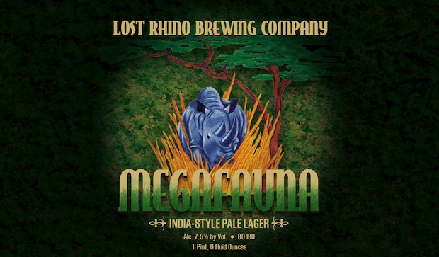 September marks the return of Megafauna to the Lost Rhino Brewing Company beer menu!
