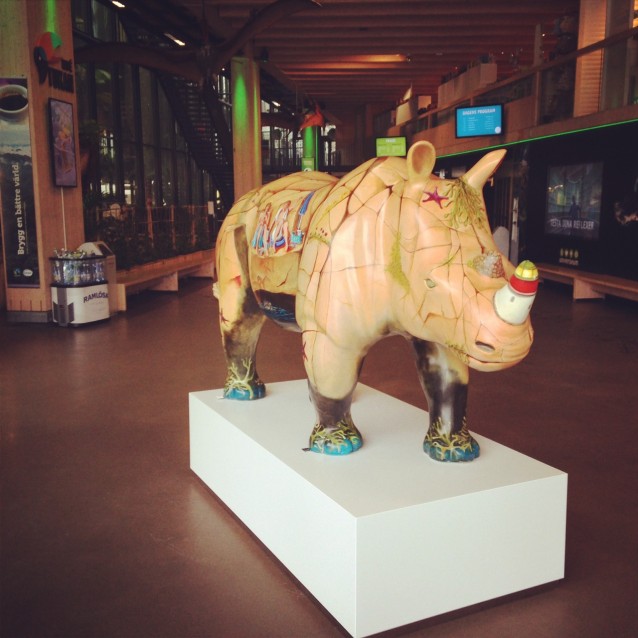 “Nosse” is created by Elisabeth Rippe and is now decorating Universeum.