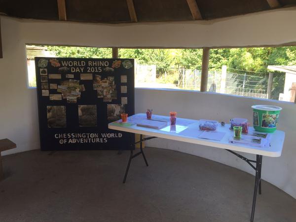 Activity table courtesy of Chessington World Adventures 