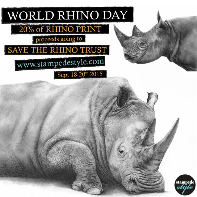 Stampede Style of Australia is celebrating World Rhino Day!